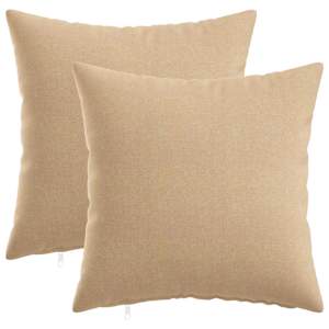 vidaXL Diivanipadi 2 tk HEERLEN Kreemjas 30 x 30 cm kangas