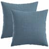 vidaXL Diivanipadi 2 tk HEERLEN Jeans sinine 30 x 30 cm kangas