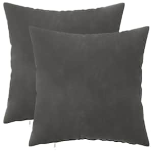 vidaXL Diivanipadi 2 pcs HEERLEN Tumehall 30 x 30 cm Samet