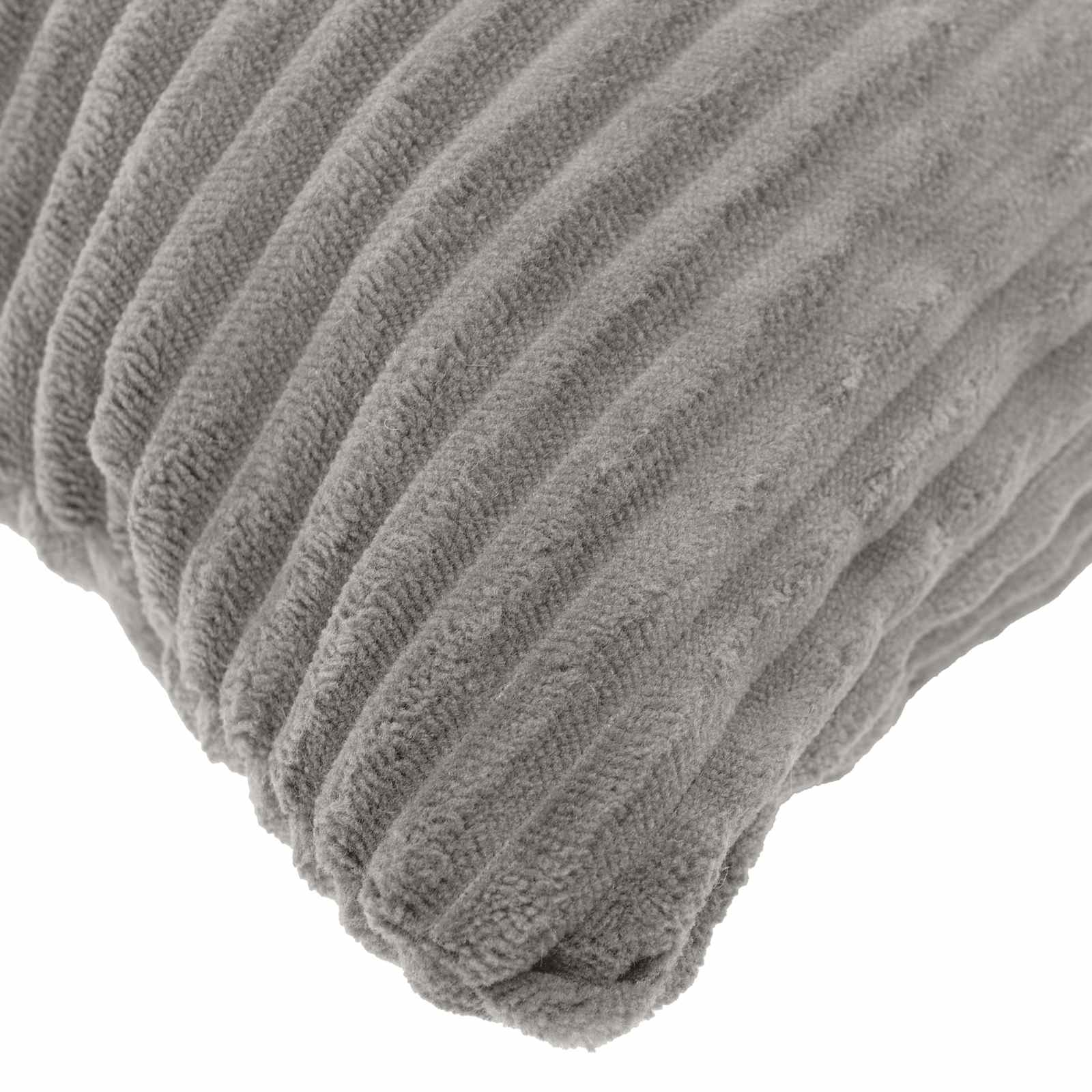 Kussensloop 6 pcs HEERLEN Lichtgrijs 30 x 30 cm corduroy image 4