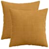 vidaXL Diivanipadi 2 pcs HEERLEN Kollane 30 x 30 cm manchester
