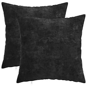 vidaXL Diivanipadi 2 tk HEERLEN Antratsiit 30 x 30 cm &Scaron;en&uuml;&uuml;lfabric