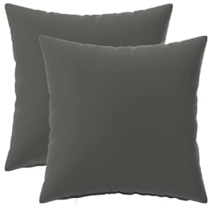 vidaXL Diivanipadi 2 pcs HEERLEN Antratsiit 30 x 30 cm Pol&uuml;ester