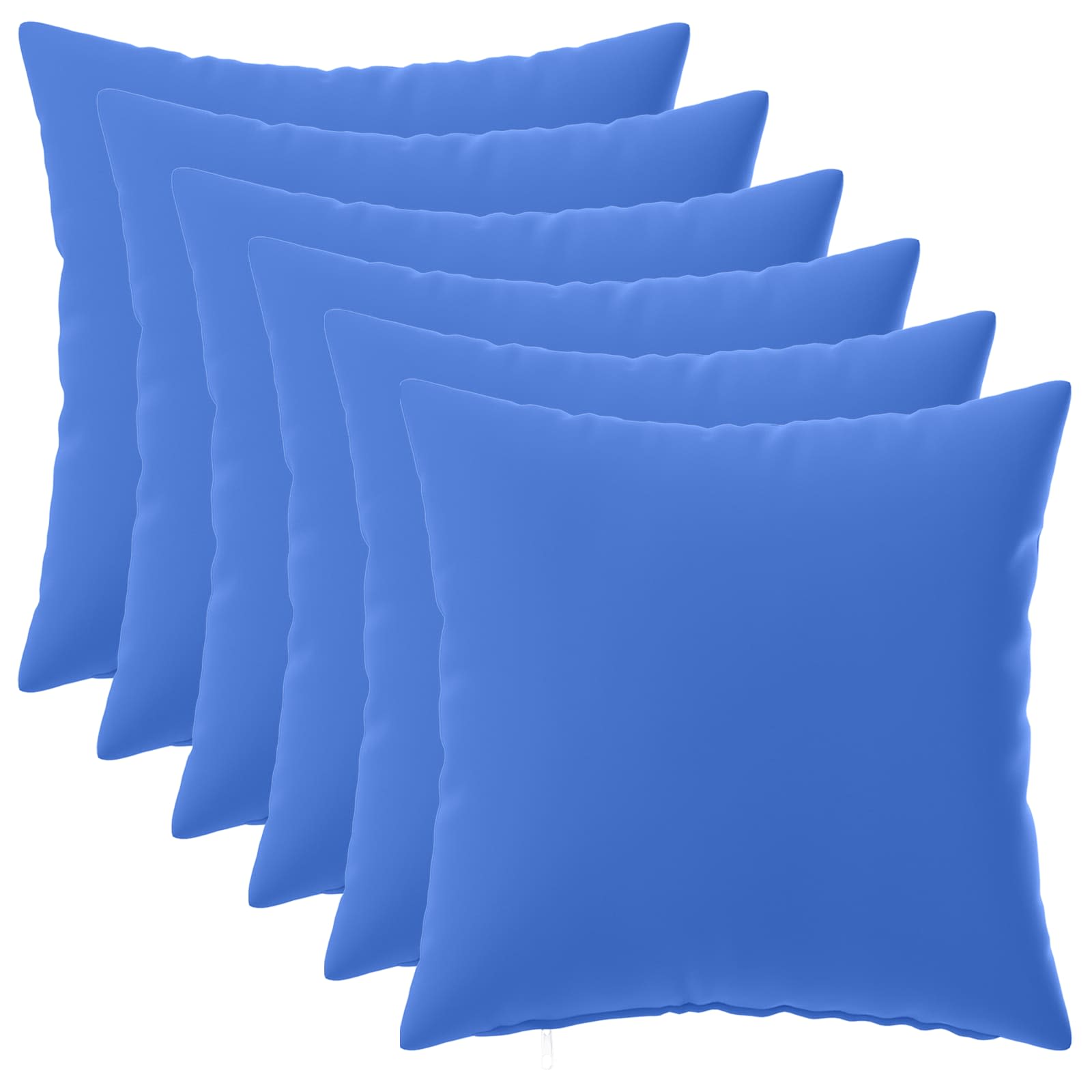 Kussensloop 6 pcs HEERLEN Koninklijk Blauw 30 x 30 cm Polyester image 1