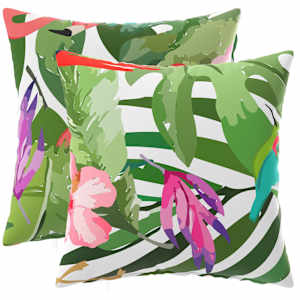 vidaXL Diivanipadi 2 pcs HEERLEN Mitmev&auml;rviline 30 x 30 cm Pol&uuml;ester