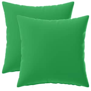 vidaXL Diivanipadi 2 pcs HEERLEN Roheline 30 x 30 cm Pol&uuml;ester