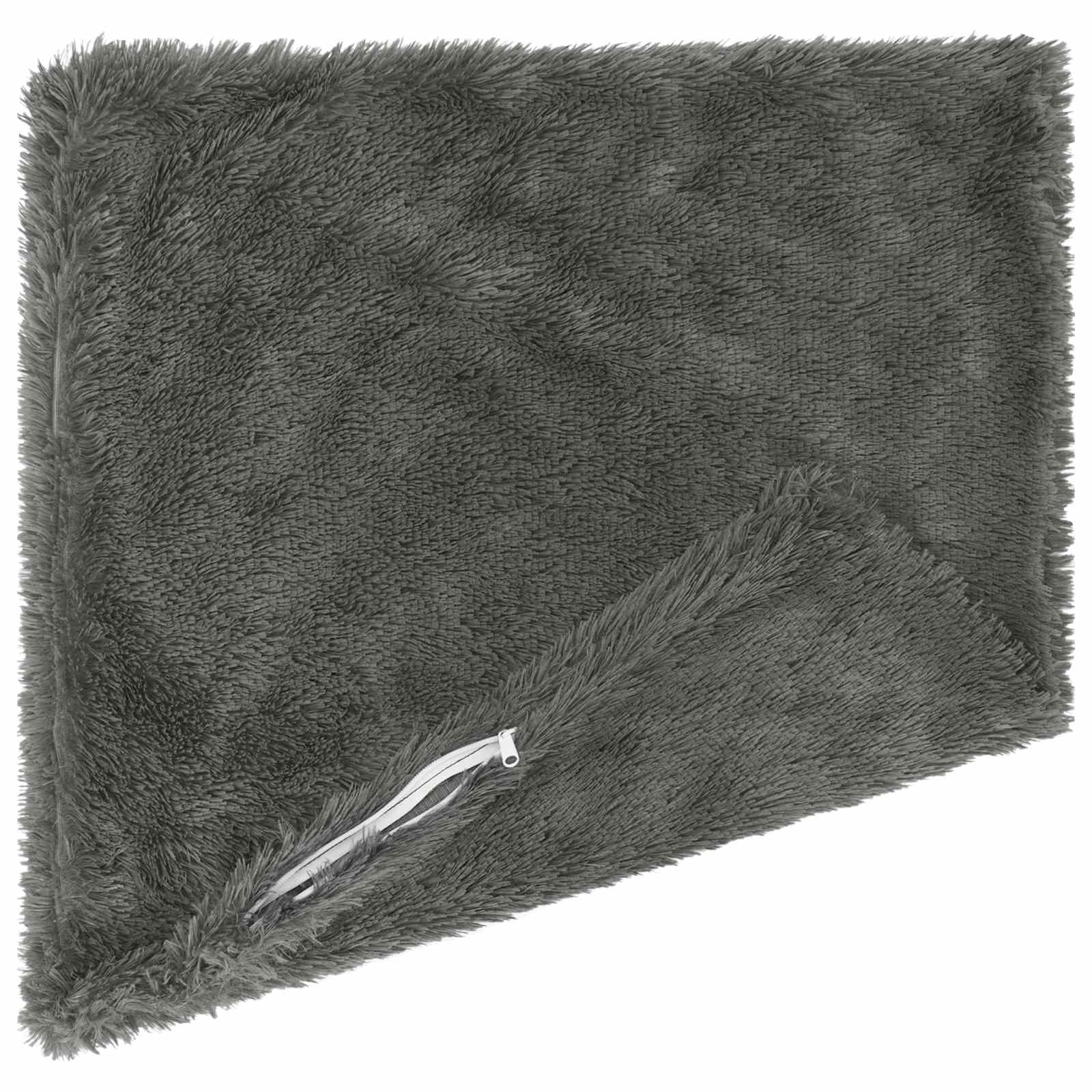 Kussensloop 6 pcs HEERLEN Lichtgrijs 30 x 30 cm PV Fleece image 4