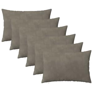 vidaXL Diivanipadi 6 pcs HEERLEN Helehall 30 x 50 cm Samet
