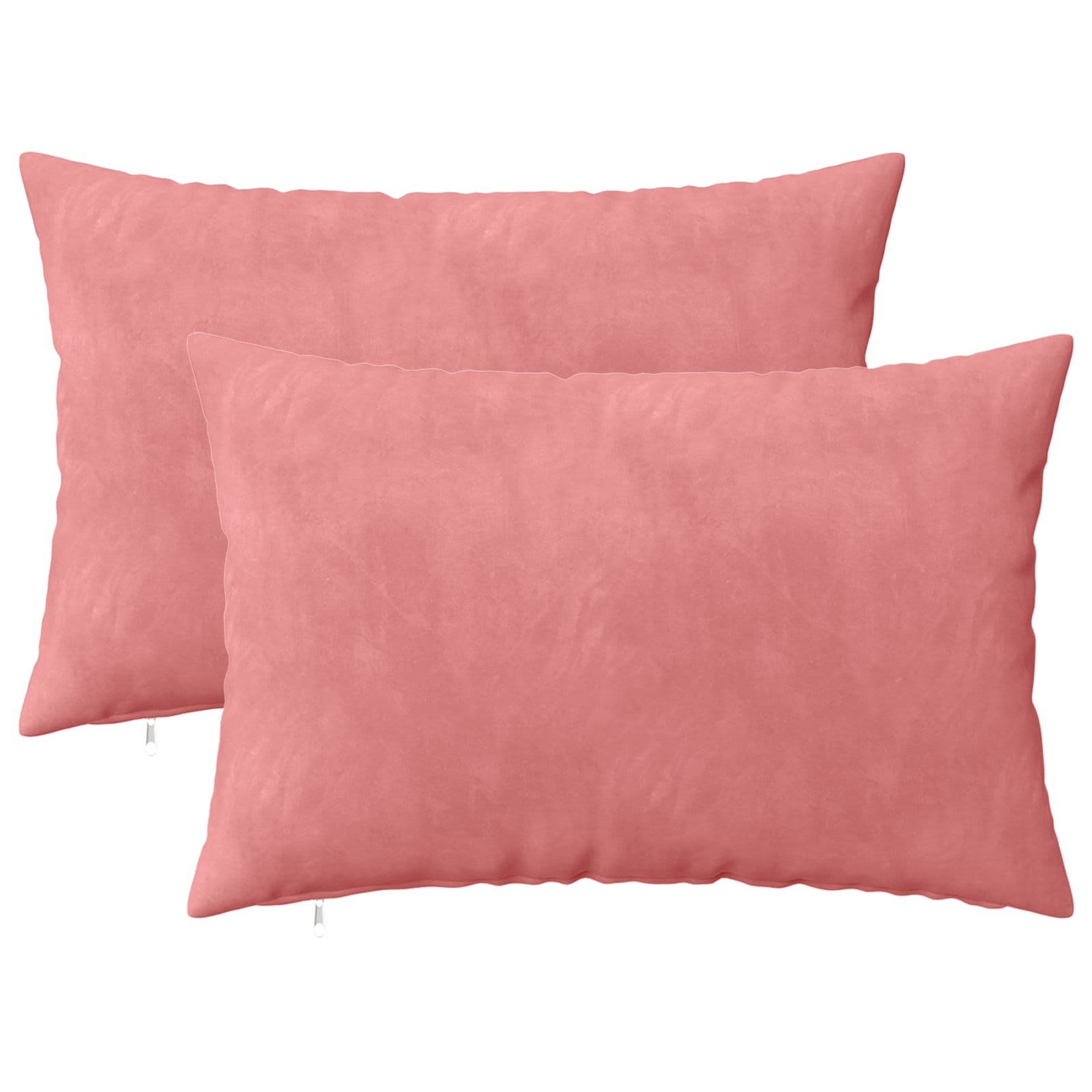 Kussensloop 2 pcs HEERLEN Roze 30 x 50 cm Fluweel image 1
