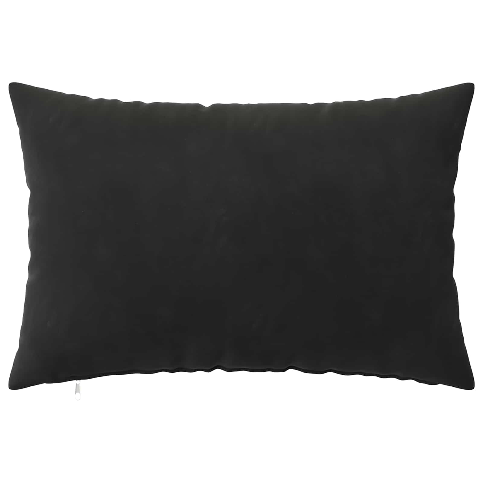 Kussensloop 2 pcs HEERLEN Zwart 30 x 50 cm Fluweel image 2