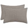 vidaXL Diivanipadi 2 tk HEERLEN Helehall 30 x 50 cm Boucl&eacute;