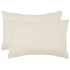 vidaXL Diivanipadi 2 tk HEERLEN Kreemjas 30 x 50 cm Boucl&eacute;