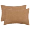 vidaXL Diivanipadi 2 tk HEERLEN Beež 30 x 50 cm Boucl&eacute;