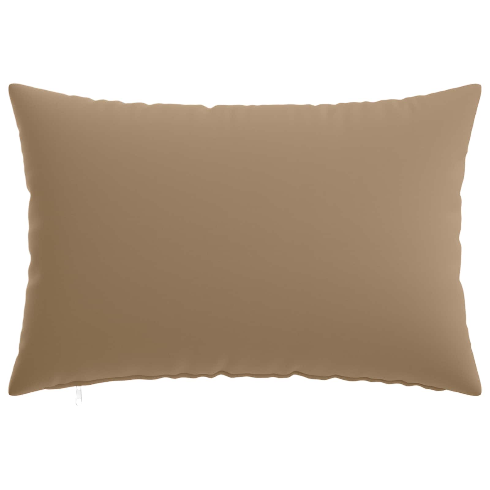 Kussensloop 6 st HEERLEN Taupe 30 x 50 cm Polyester image 2