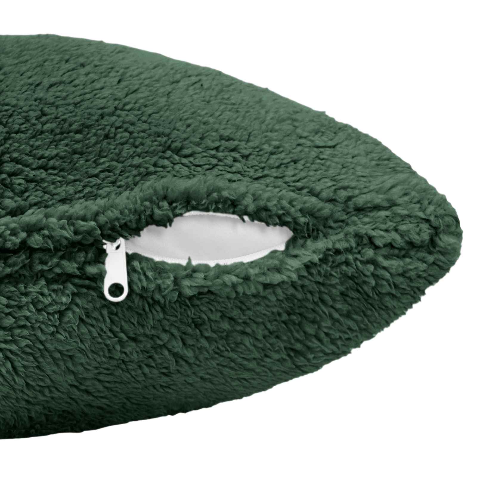 Kussensloop 2 pcs HEERLEN Donkergroen 30 x 50 cm Bouclé image 5