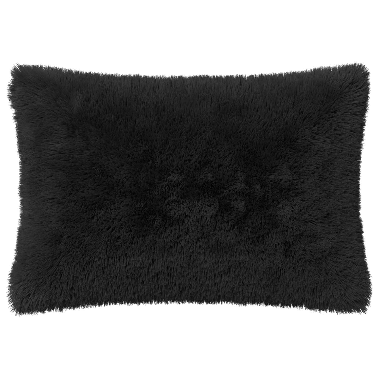 Kussensloop 6 pcs HEERLEN Zwart 30 x 50 cm PV Fleece image 3