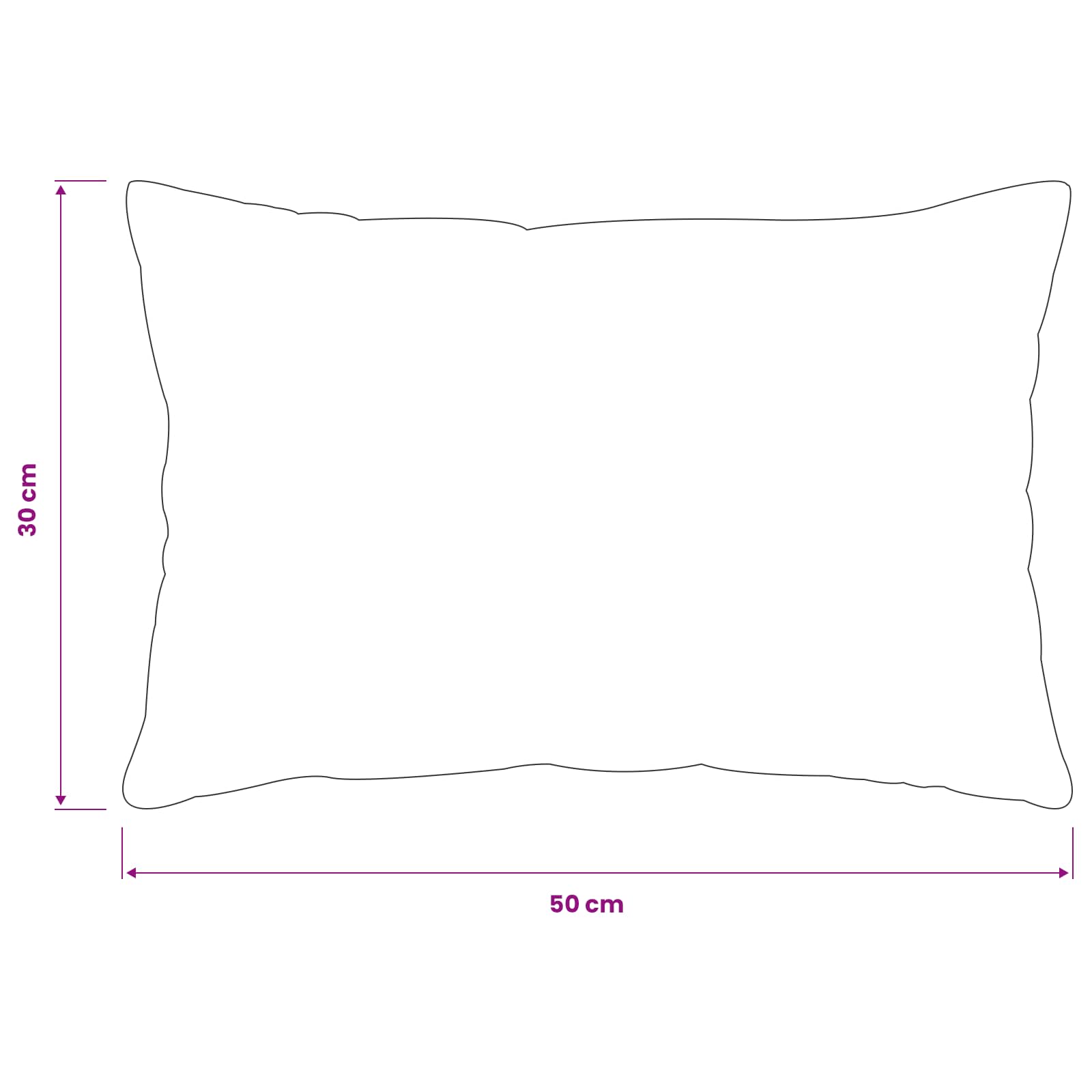 Kussensloop 6 pcs HEERLEN Zwart 30 x 50 cm Flanel image 9