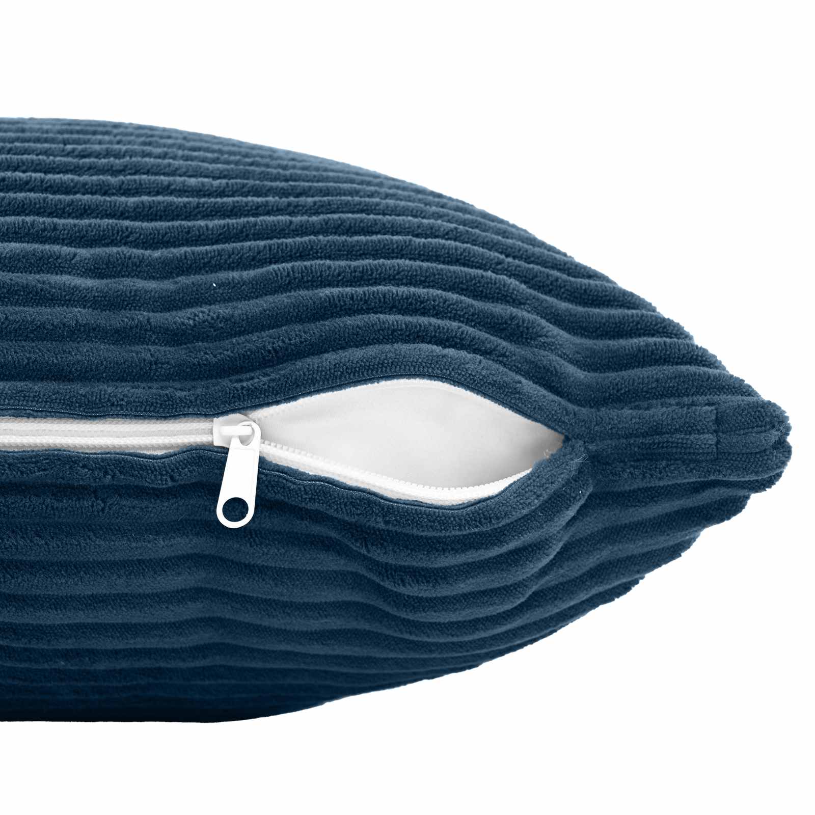 Kussensloop 6 pcs HEERLEN Marineblauw 35 x 35 cm corduroy image 5