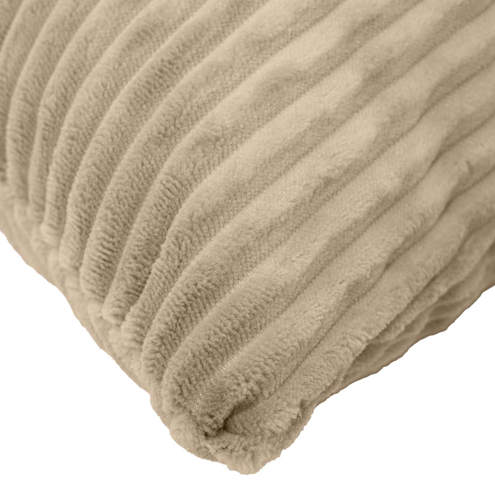 Kussensloop 2 pcs HEERLEN Taupe 35 x 35 cm corduroy image 4
