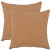 vidaXL Diivanipadi 2 tk HEERLEN Beež 35 x 35 cm Boucl&eacute;