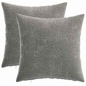 vidaXL Diivanipadi 2 tk HEERLEN Tumehall 35 x 35 cm &Scaron;en&uuml;&uuml;lfabric