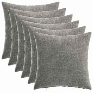 vidaXL Diivanipadi 6 tk HEERLEN Tumehall 35 x 35 cm &Scaron;en&uuml;&uuml;lfabric