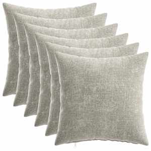 vidaXL Diivanipadi 6 tk HEERLEN Helehall 35 x 35 cm &Scaron;en&uuml;&uuml;lfabric
