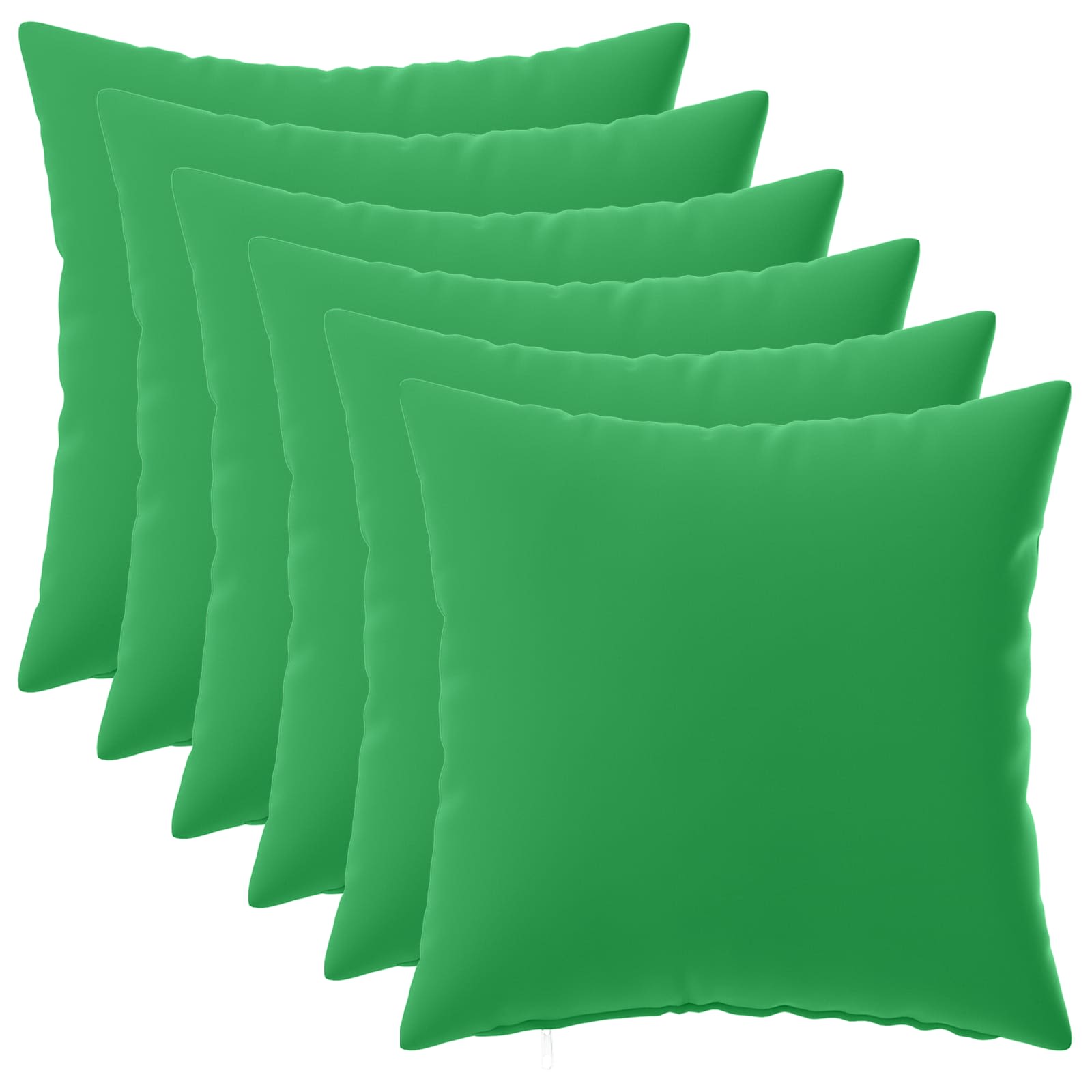 Kussensloop 6 pcs HEERLEN Groen 35 x 35 cm Polyester image 1