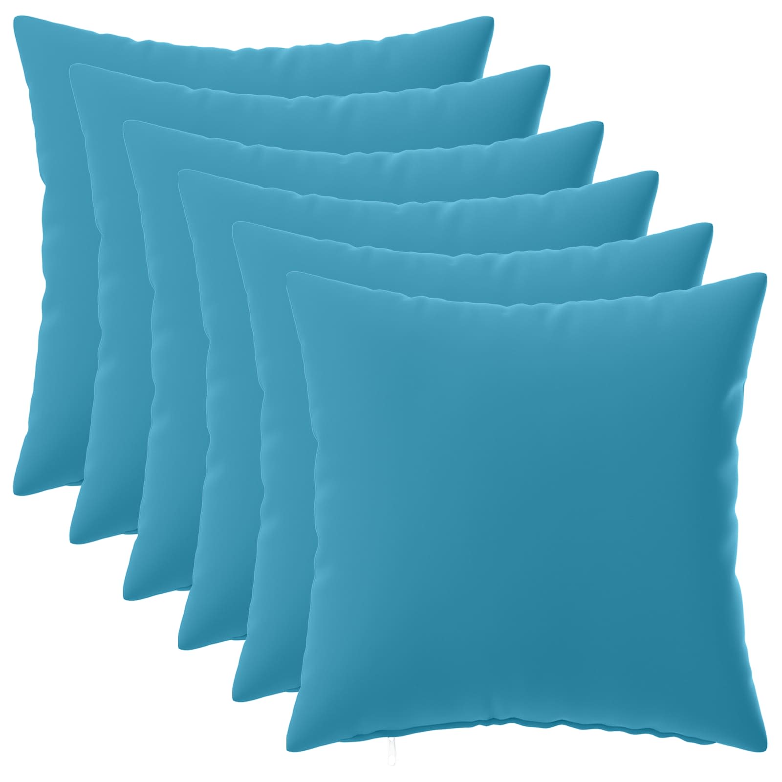 Kussensloop 6 pcs HEERLEN Lichtblauw 35 x 35 cm Polyester image 1