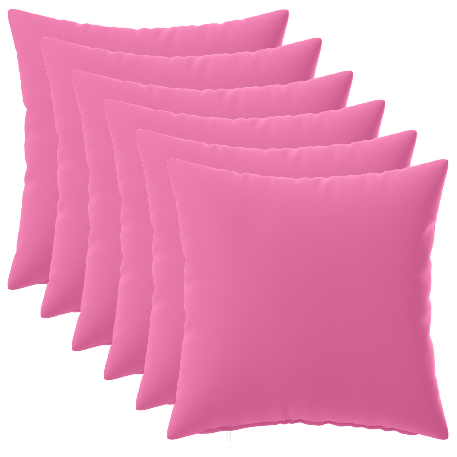 Kussensloop 6 pcs HEERLEN Roze 35 x 35 cm Polyester image 1
