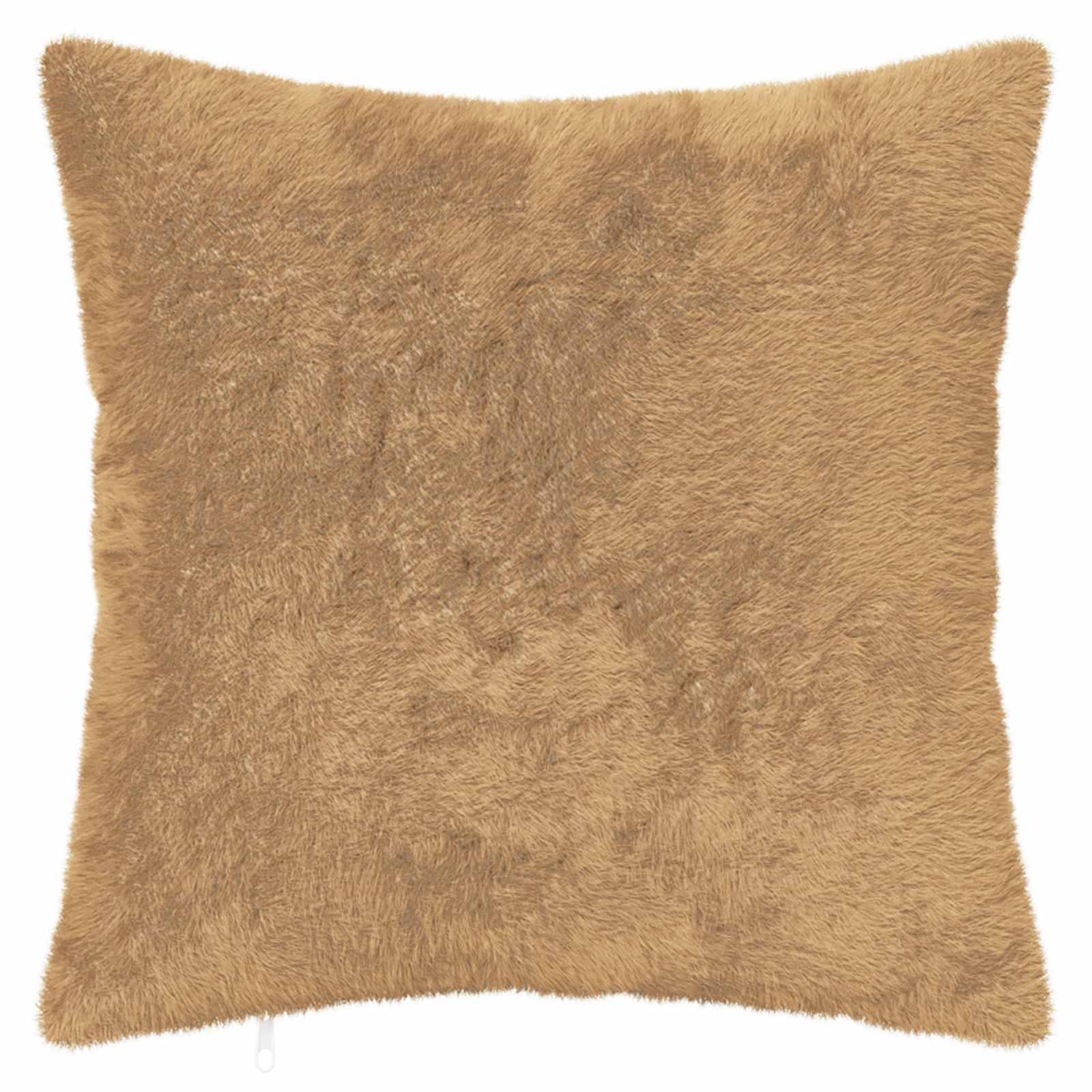 Kussensloop 6 st HEERLEN Taupe 35 x 35 cm Nep Konijnenbont image 2