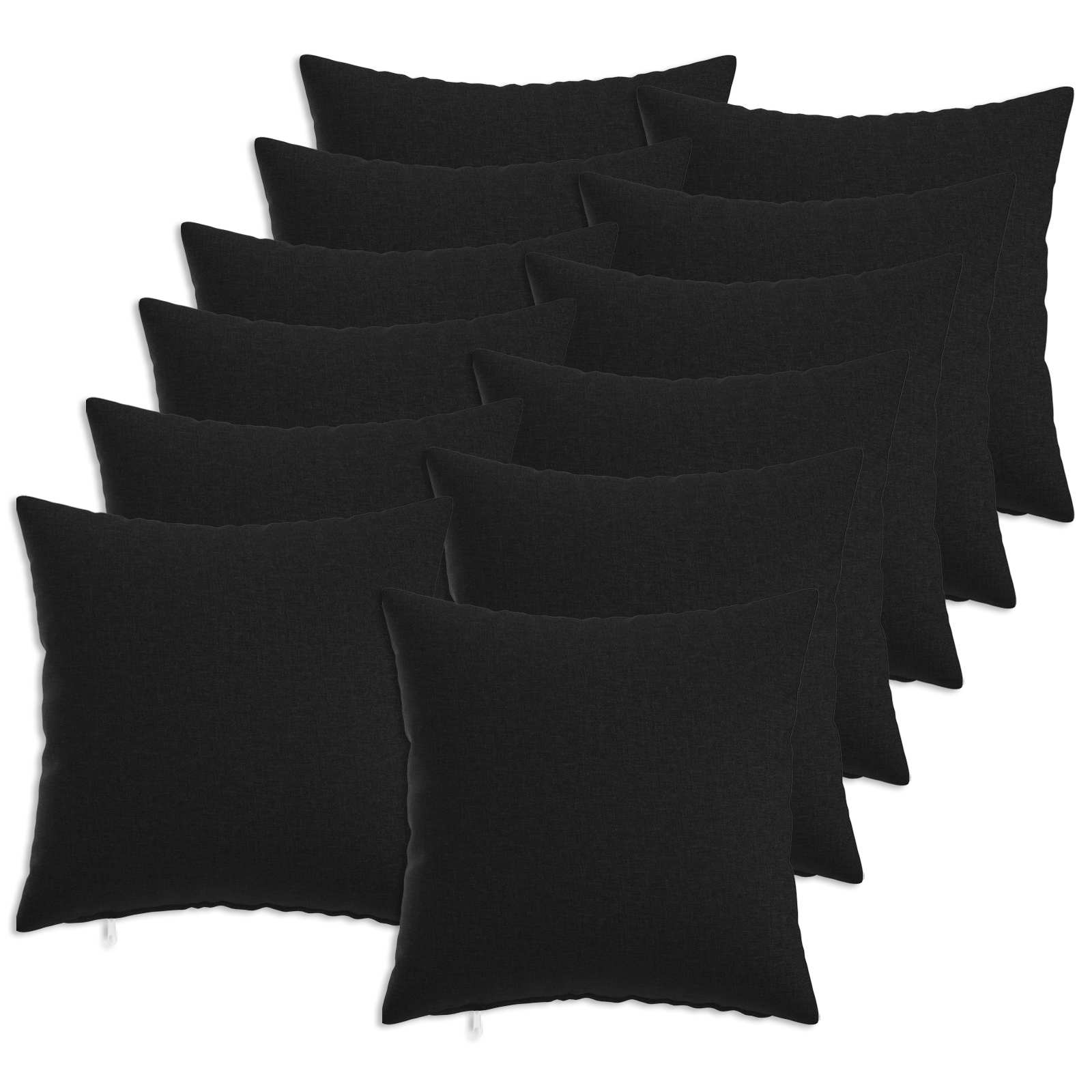 Kussensloop 12 pcs HEERLEN Zwart 40 x 40 cm image 1