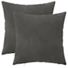 vidaXL Diivanipadi 2 pcs HEERLEN Tumehall 40 x 40 cm Samet