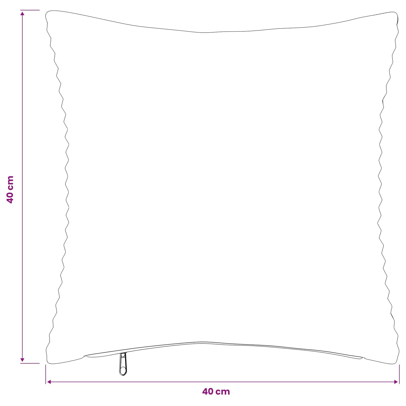 Kussensloop 6 pcs HEERLEN Lichtgrijs 40 x 40 cm corduroy image 9