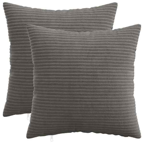 vidaXL Diivanipadi 2 pcs HEERLEN Tumehall 40 x 40 cm manchester