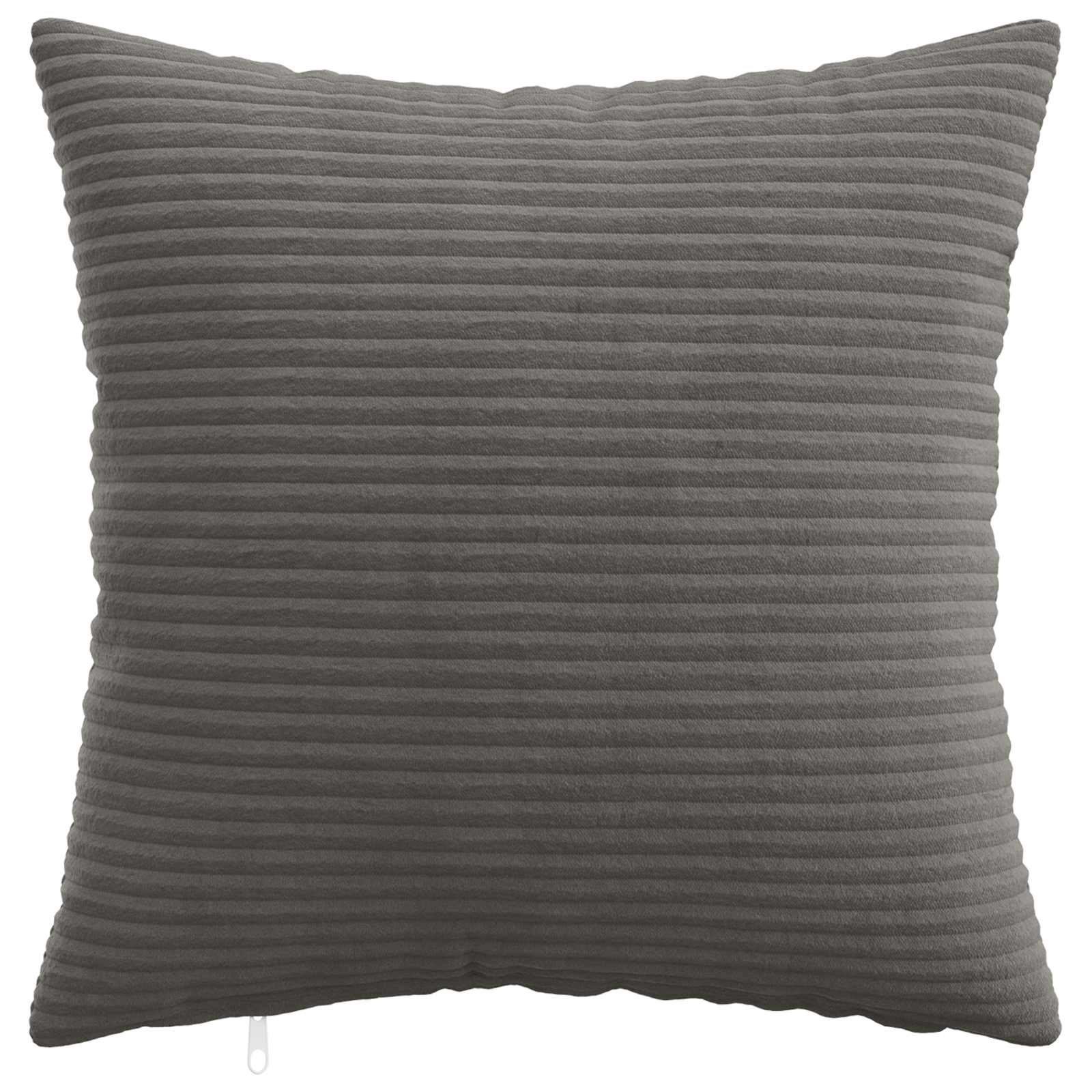 Kussensloop 12 pcs HEERLEN Donkergrijs 40 x 40 cm corduroy image 2