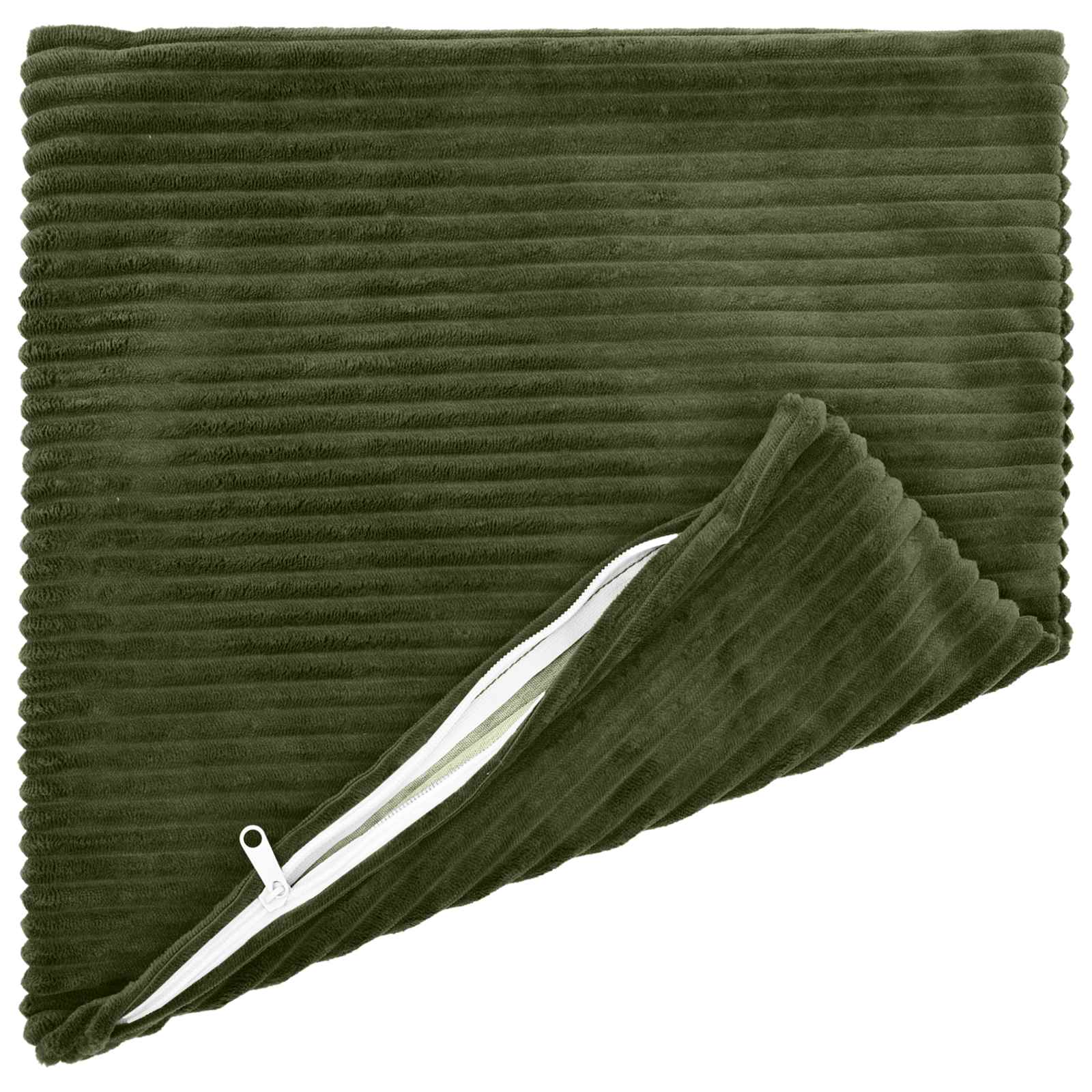 Kussensloop 6 pcs HEERLEN Groen 40 x 40 cm corduroy image 3