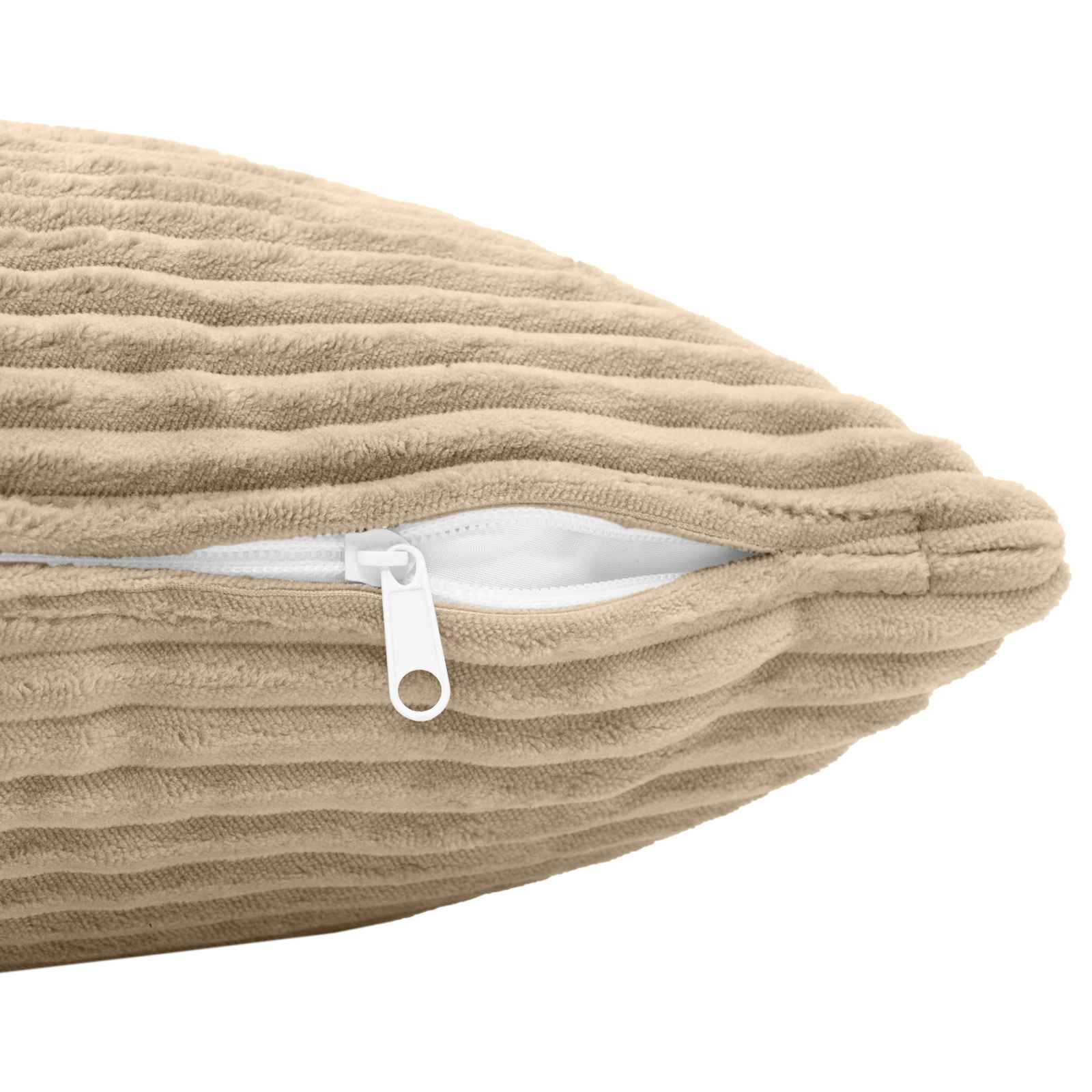 Kussensloop 2 pcs HEERLEN Taupe 40 x 40 cm corduroy image 5