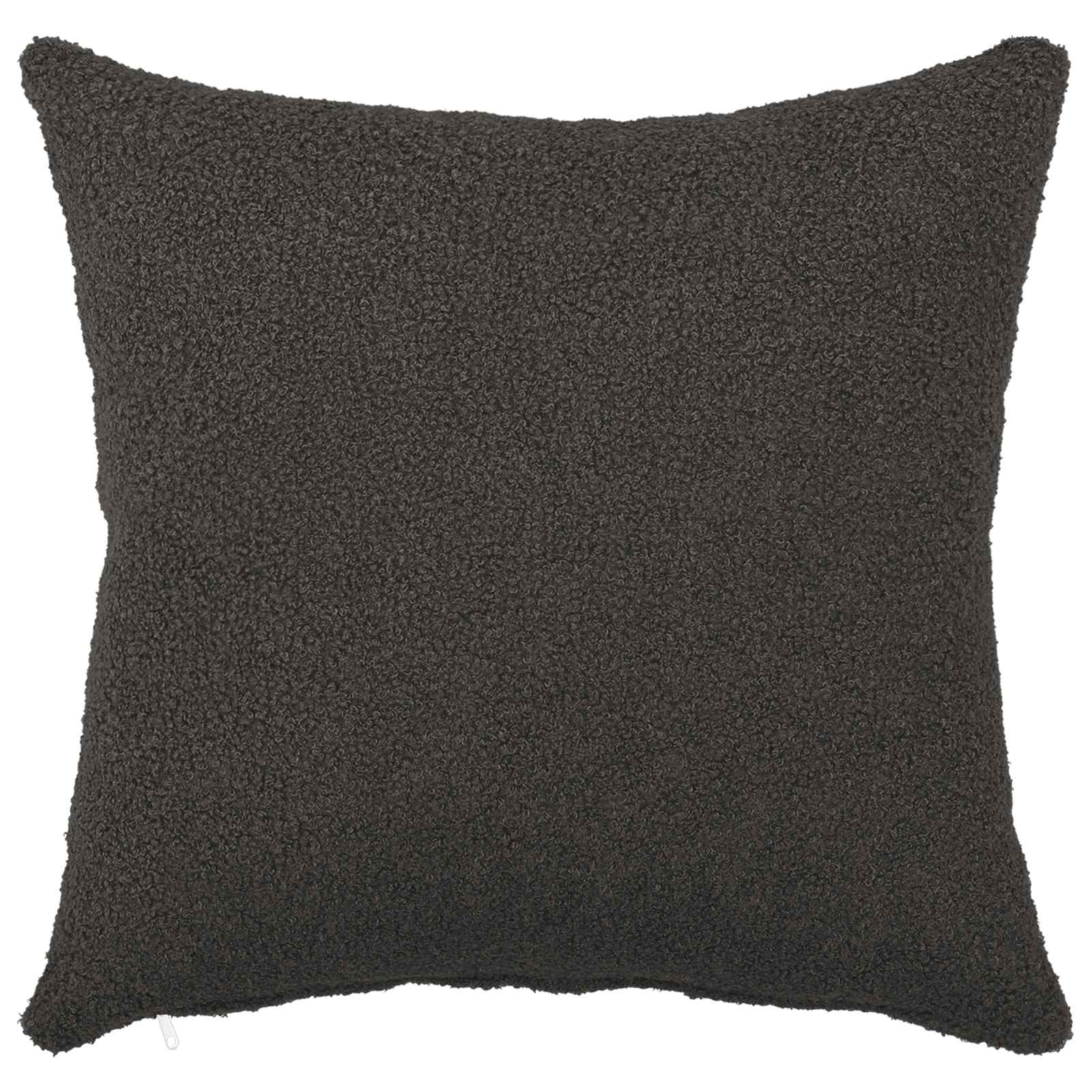 Kussensloop 6 pcs HEERLEN Donkergrijs 40 x 40 cm Bouclé image 2