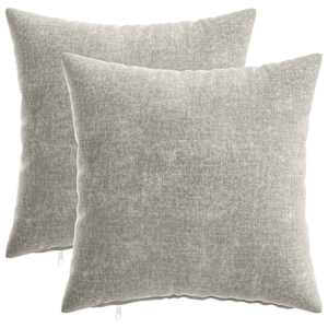 vidaXL Diivanipadi 2 tk HEERLEN Helehall 40 x 40 cm &Scaron;en&uuml;&uuml;lfabric
