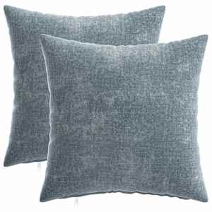 vidaXL Diivanipadi 2 tk HEERLEN Helesinine 40 x 40 cm &Scaron;en&uuml;&uuml;lfabric