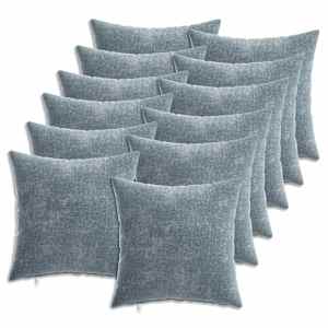 vidaXL Diivanipadi 12 tk HEERLEN Helesinine 40 x 40 cm &Scaron;en&uuml;&uuml;lfabric