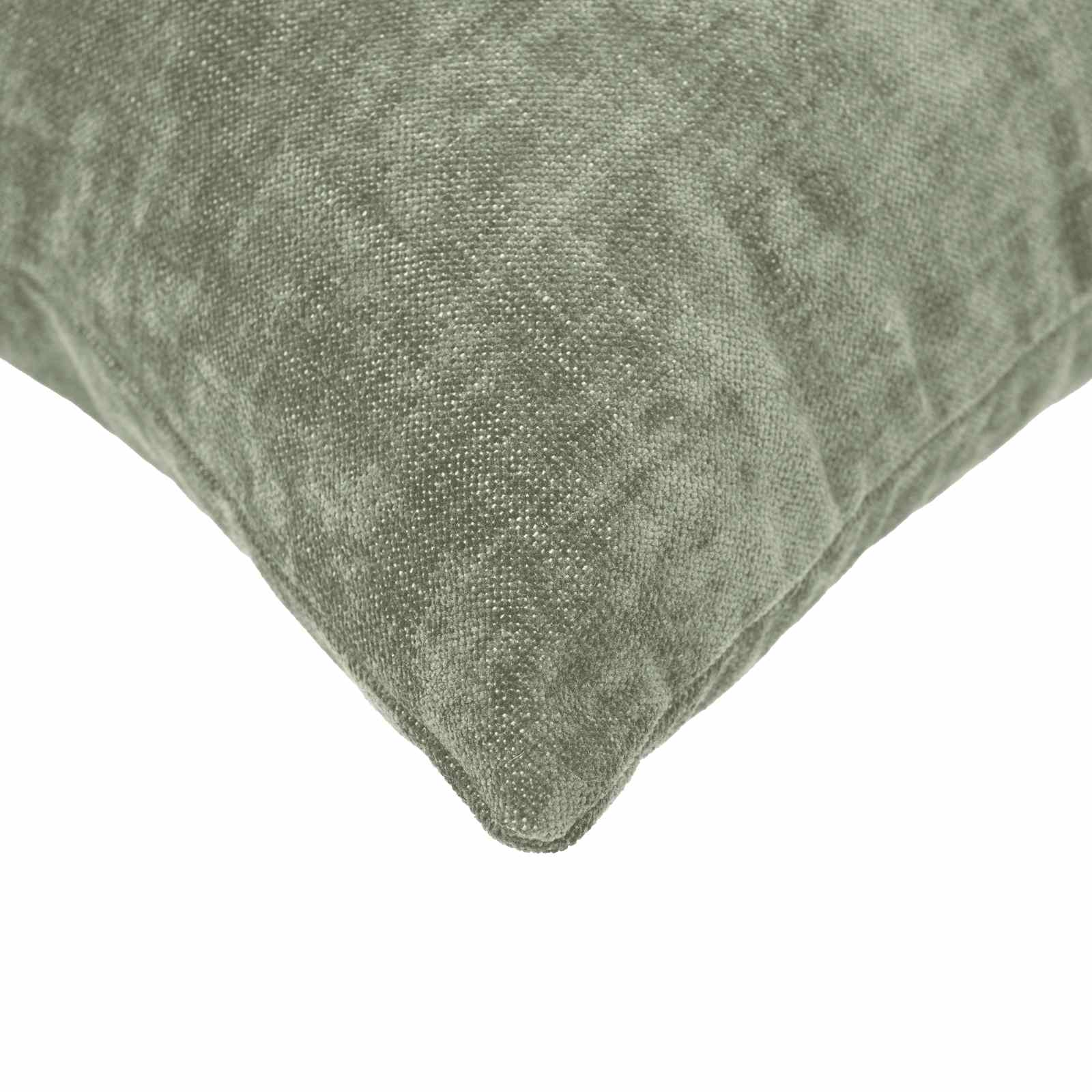 Kussensloop 2 st HEERLEN Groen 40 x 40 cm Chenille Stof image 4