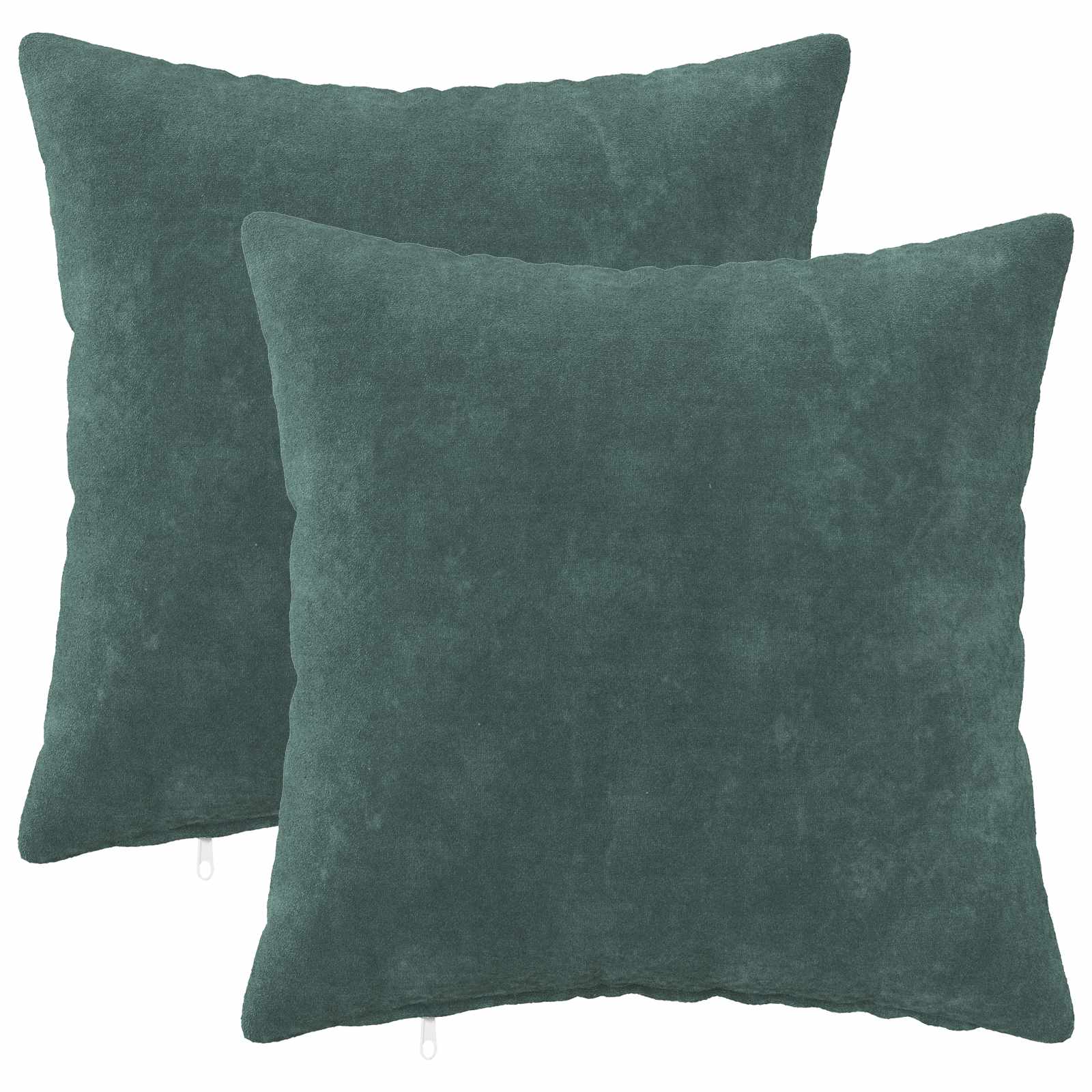 vidaXL Povlak na polštář 2 pcs HEERLEN Mořsky modrá 40 x 40 cm