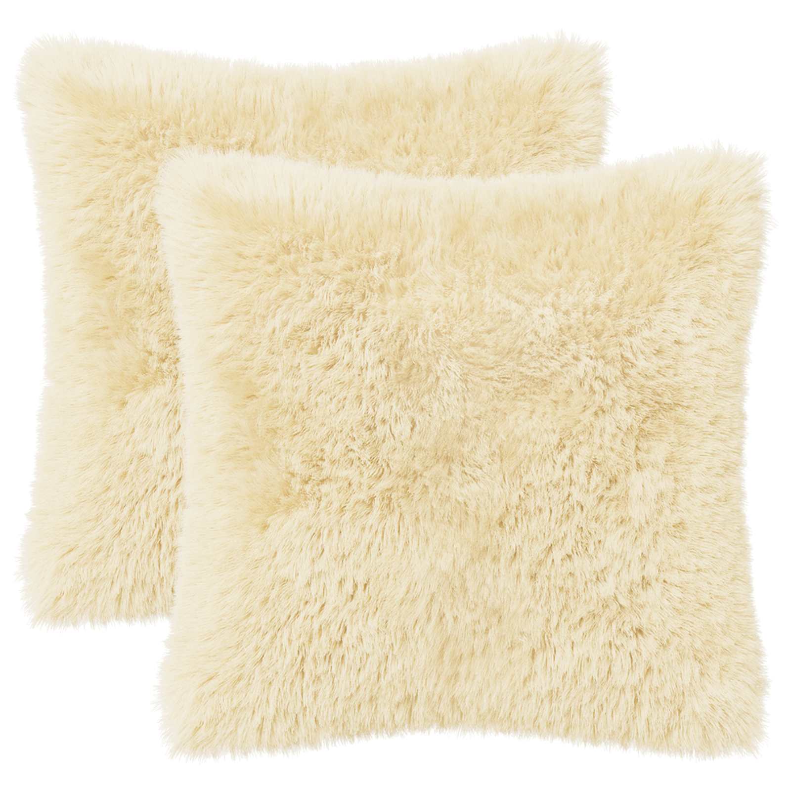 Kussensloop 2 pcs HEERLEN Crèmekleurig 40 x 40 cm PV Fleece image 2