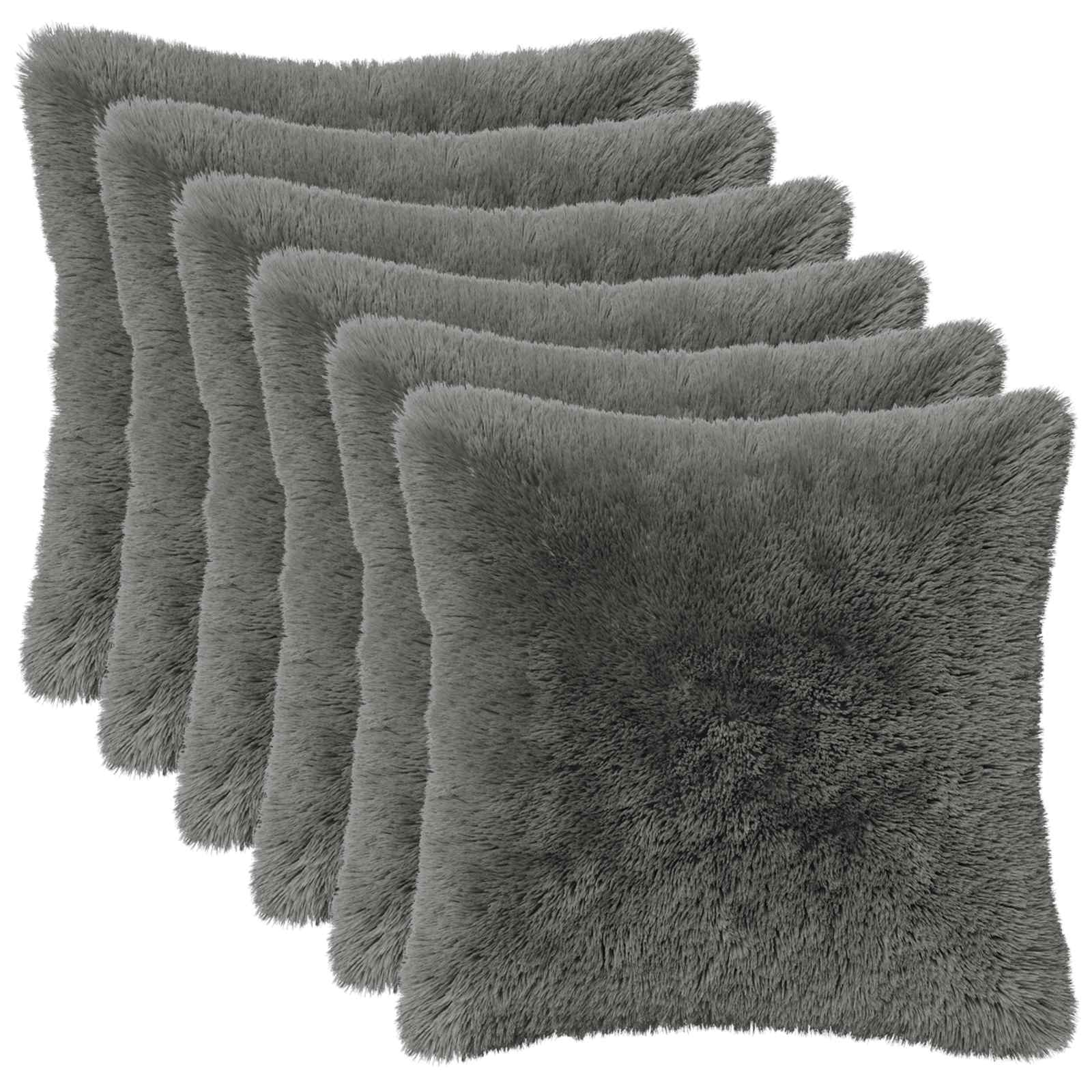Kussensloop 6 pcs HEERLEN Lichtgrijs 40 x 40 cm PV Fleece image 2