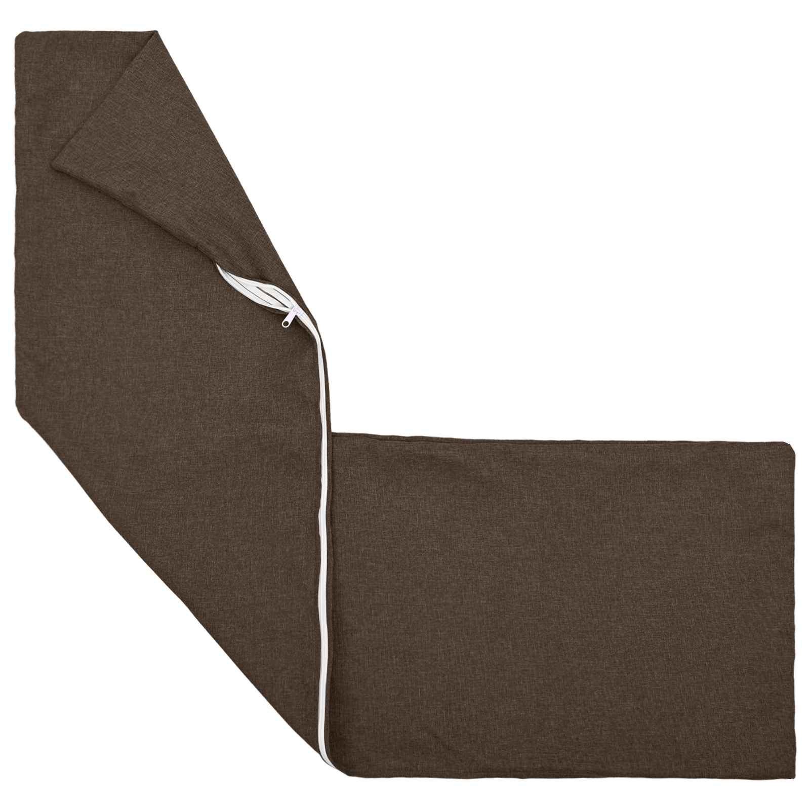Kussensloop 2 st HEERLEN Taupe 40 x 145 cm Stof image 3