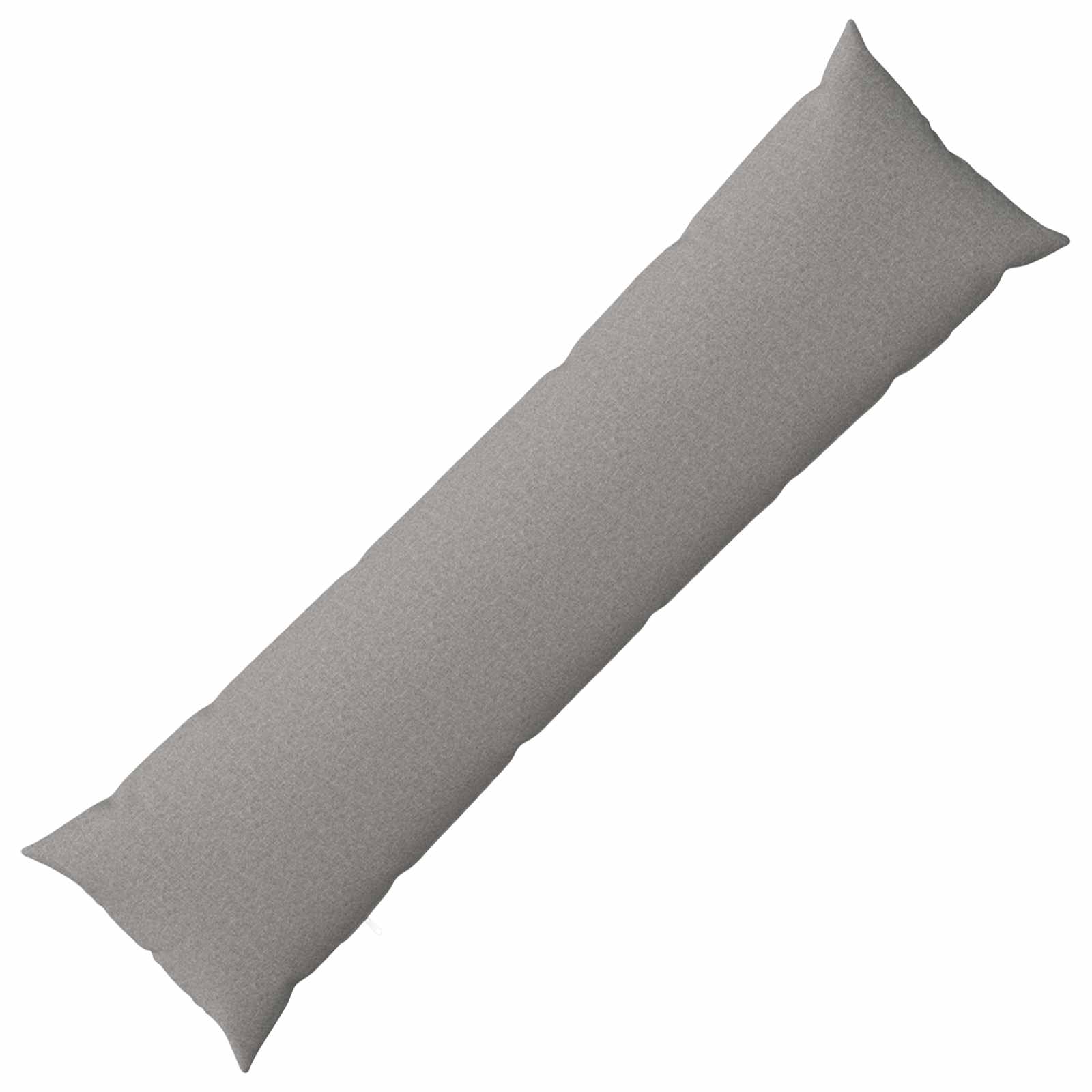 vidaXL Povlak na polštář HEERLEN Oblačno šedá 40 x 145 cm Textil