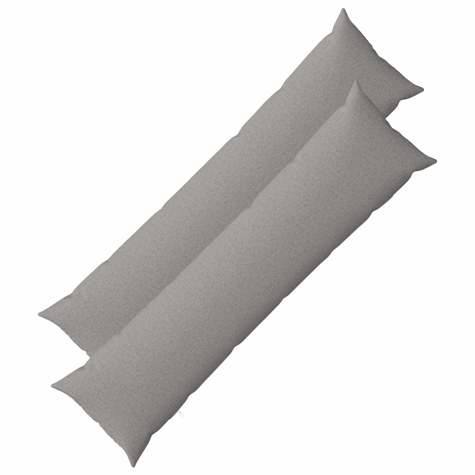 Kussensloop 2 st HEERLEN Wolkengrijs 40 x 145 cm Stof image 1