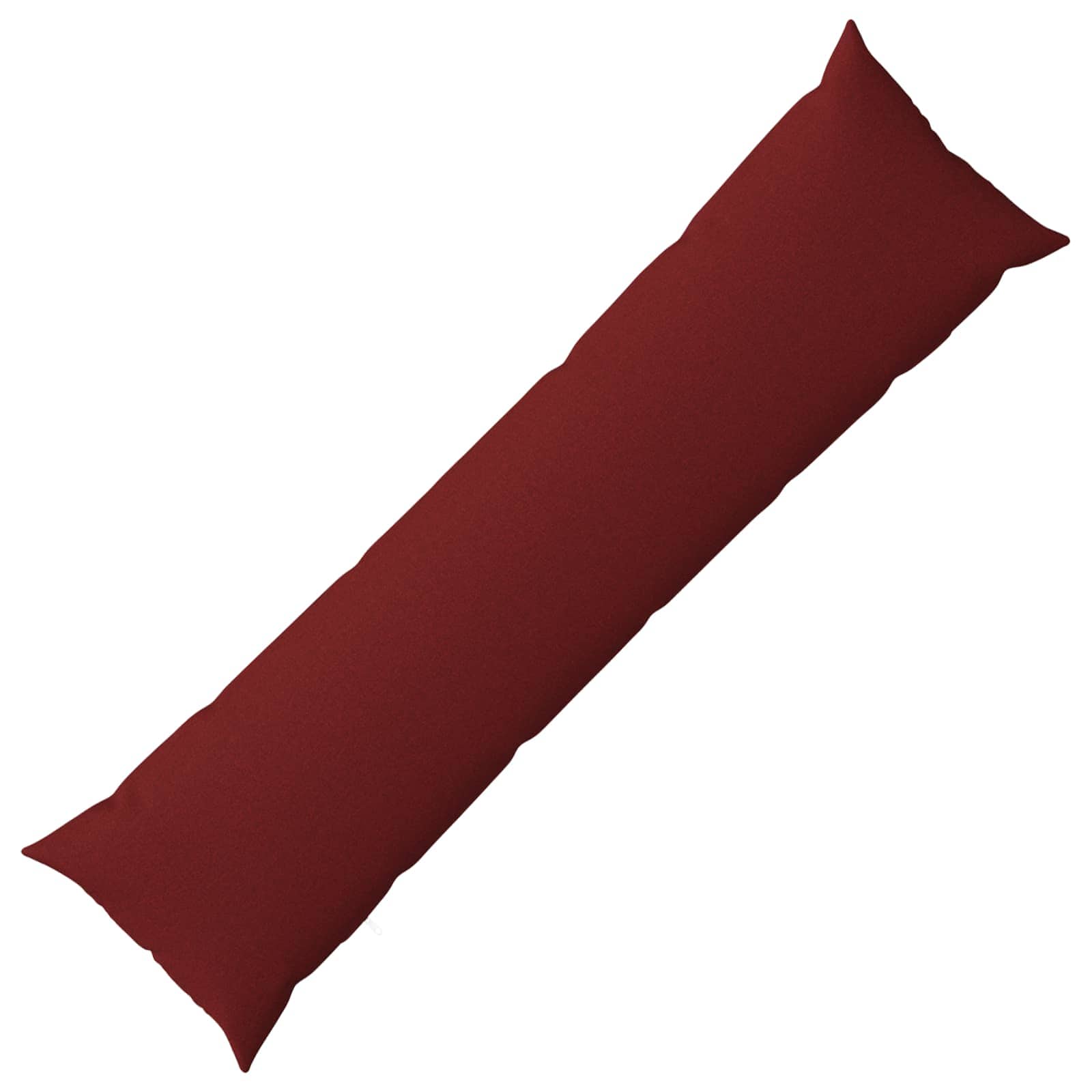 Kussensloop HEERLEN Wijnrood 40 x 145 cm Stof image 1